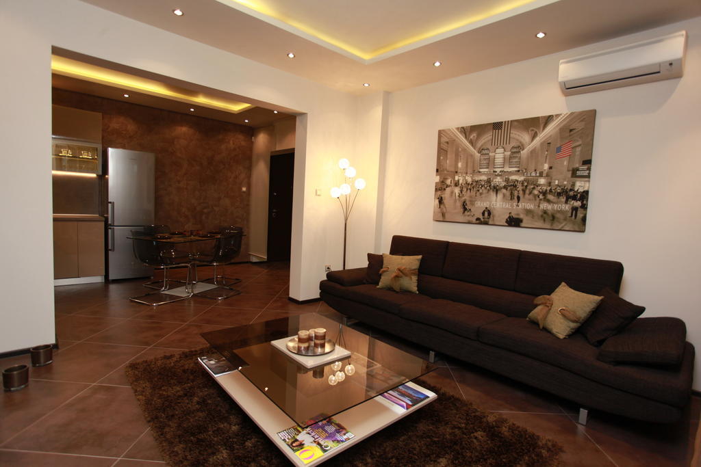 Brown Cottage Apartment Sófia Quarto foto